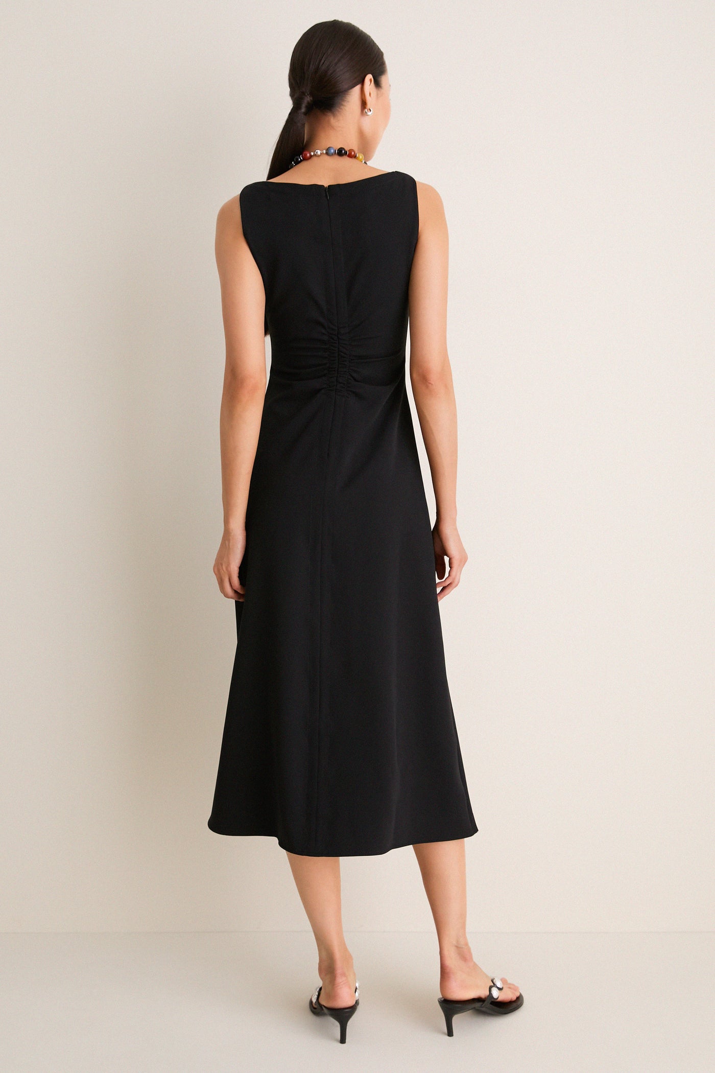 Black Sleeveless Juniper Dress