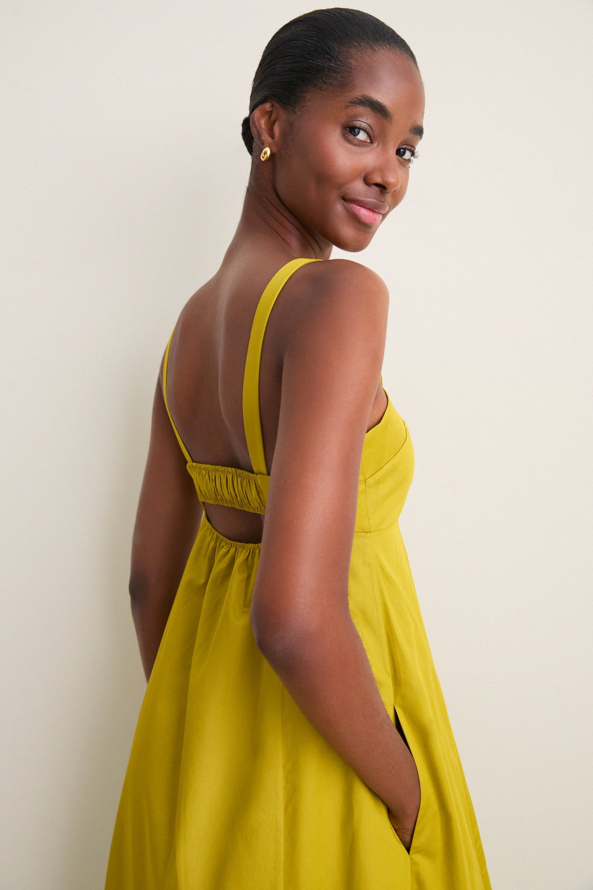 Pistachio Fit and Flare Dress