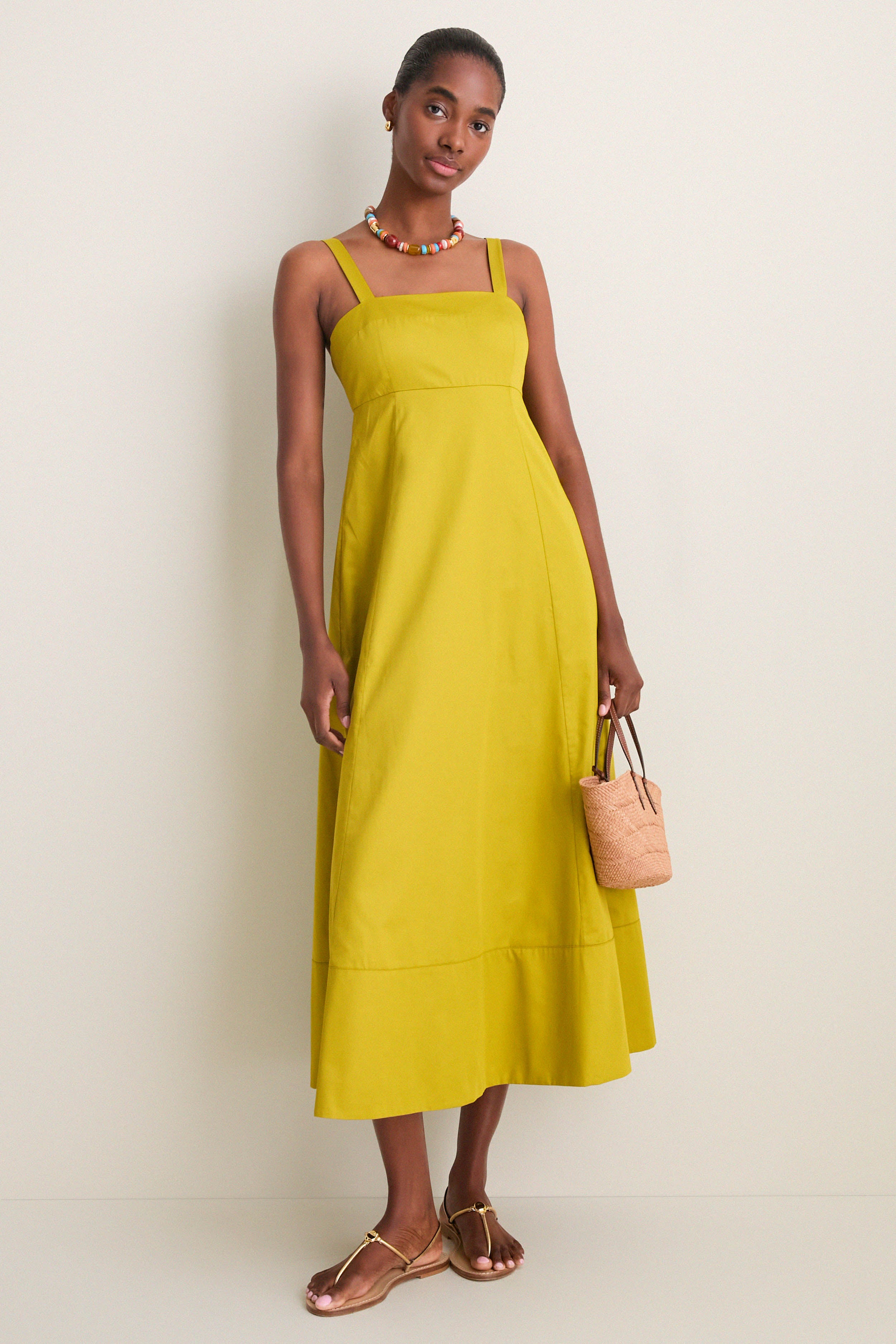 Pistachio Fit and Flare Dress