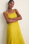 Pistachio Fit and Flare Dress