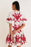 Multi Dorothy Patchwork T-Shirt Dress