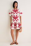 Multi Dorothy Patchwork T-Shirt Dress