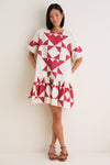 Multi Dorothy Patchwork T-Shirt Dress