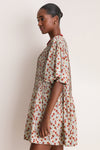 Multi Viera Print Mini Dress
