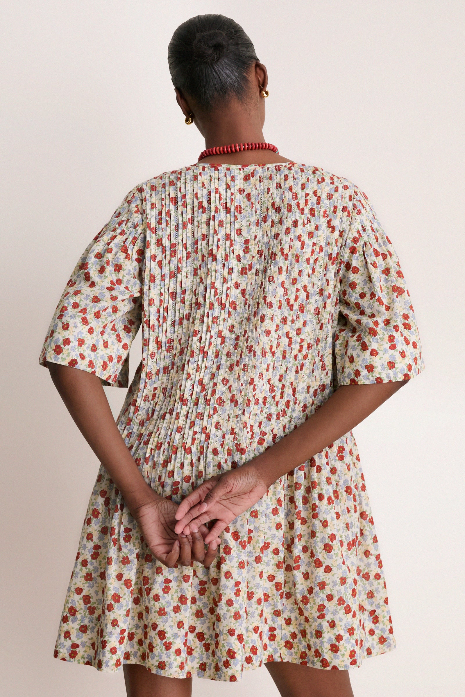 Multi Viera Print Mini Dress