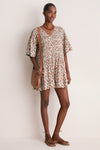 Multi Viera Print Mini Dress