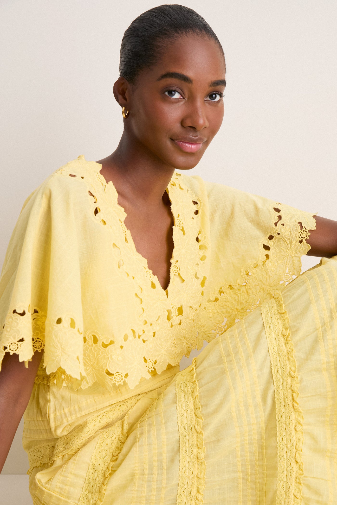 embroidered yellow dress KissProm Spaghetti Straps Sheath Long Prom Dresses With Floral Embroidery, Yellow / 12 Sky Blue Sea New York Yellow Eleannora