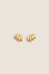 High Polish Gold Monroe Earrings