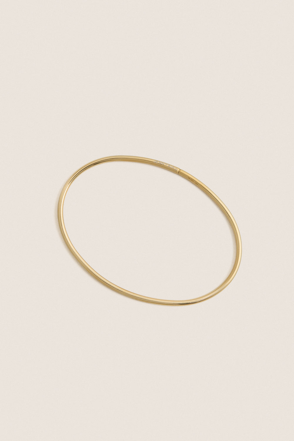 High Polish Gold Dane Anklet