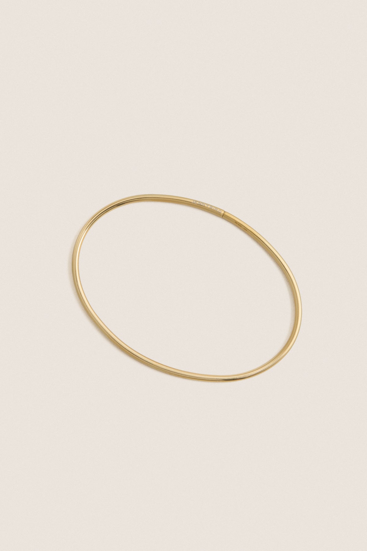 High Polish Gold Dane Anklet