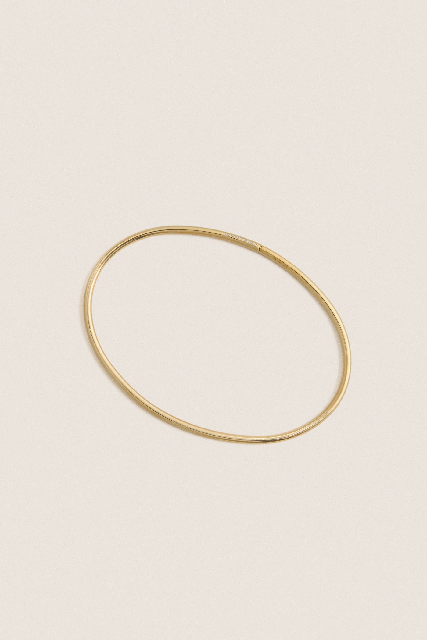 High Polish Gold Dane Anklet