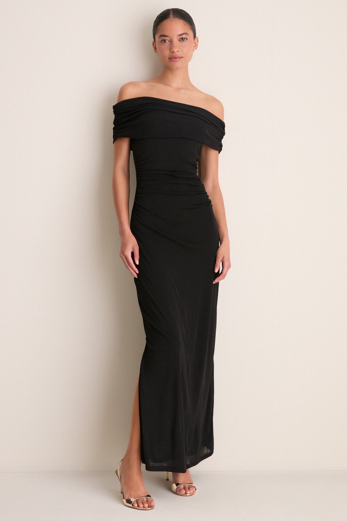Black Rue Mesh Maxi Dress | Nude Lucy Black Rue Mesh Maxi Dress | Nude Lucy