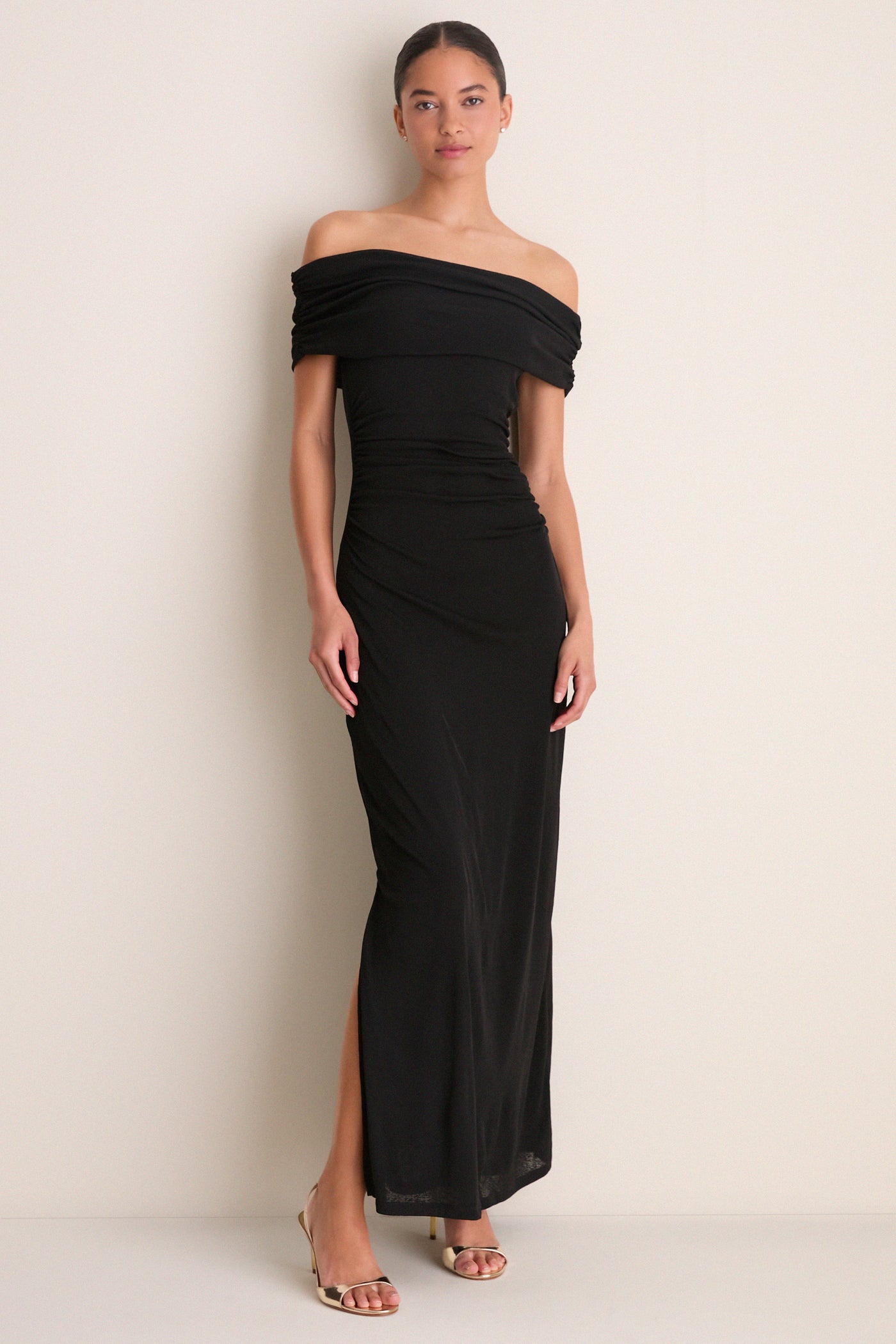 maxi mesh dress black Black Rue Mesh Maxi Dress
