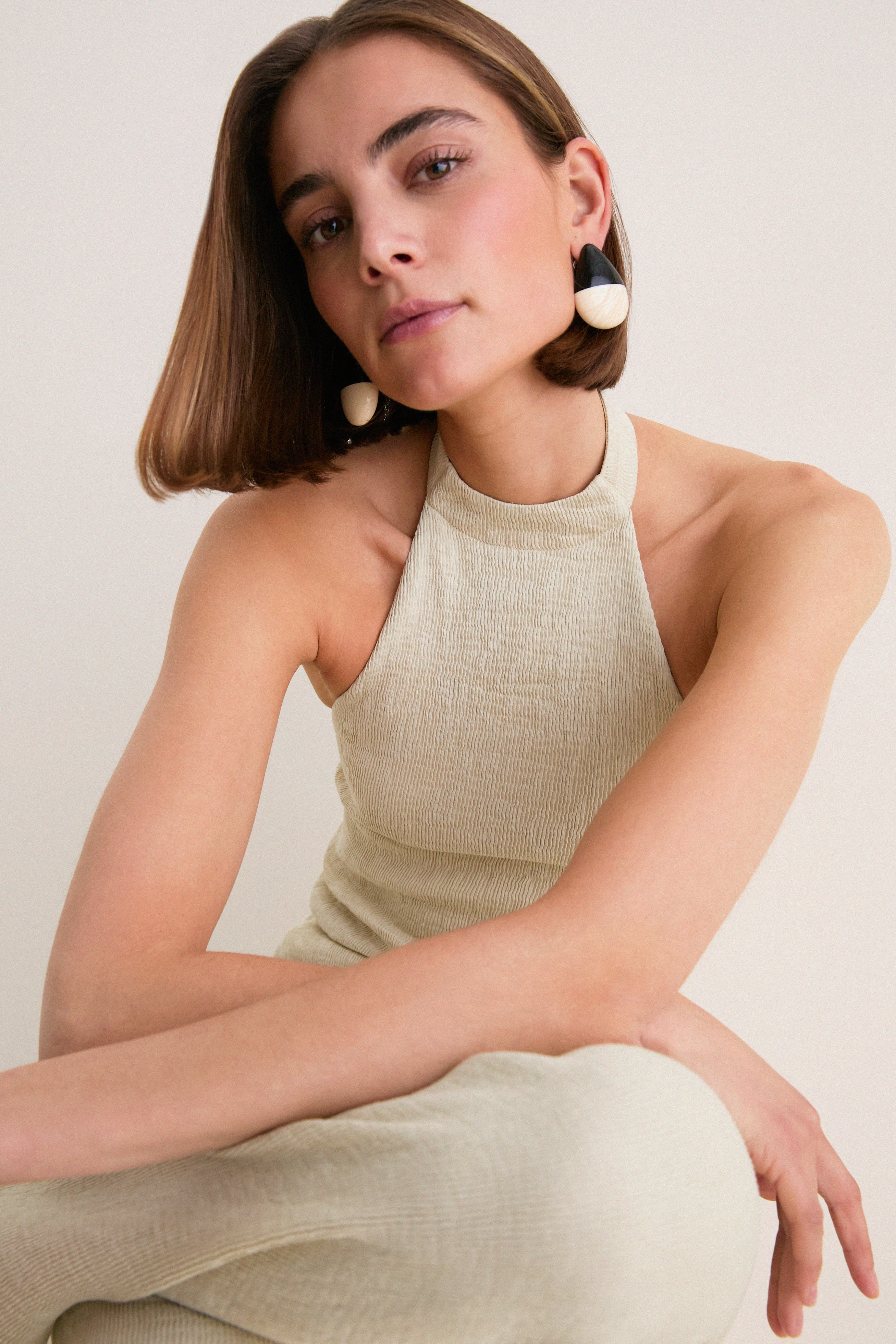 Mist Nikita Top | Nude Lucy