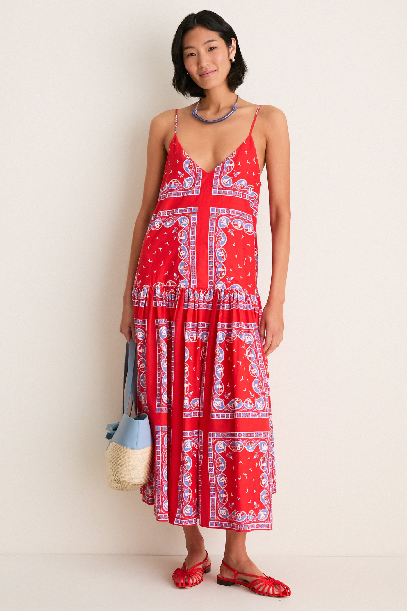 vintage style drop waist dresses Gretel linen Corset-dress – LittleWomenAtelier main image 0