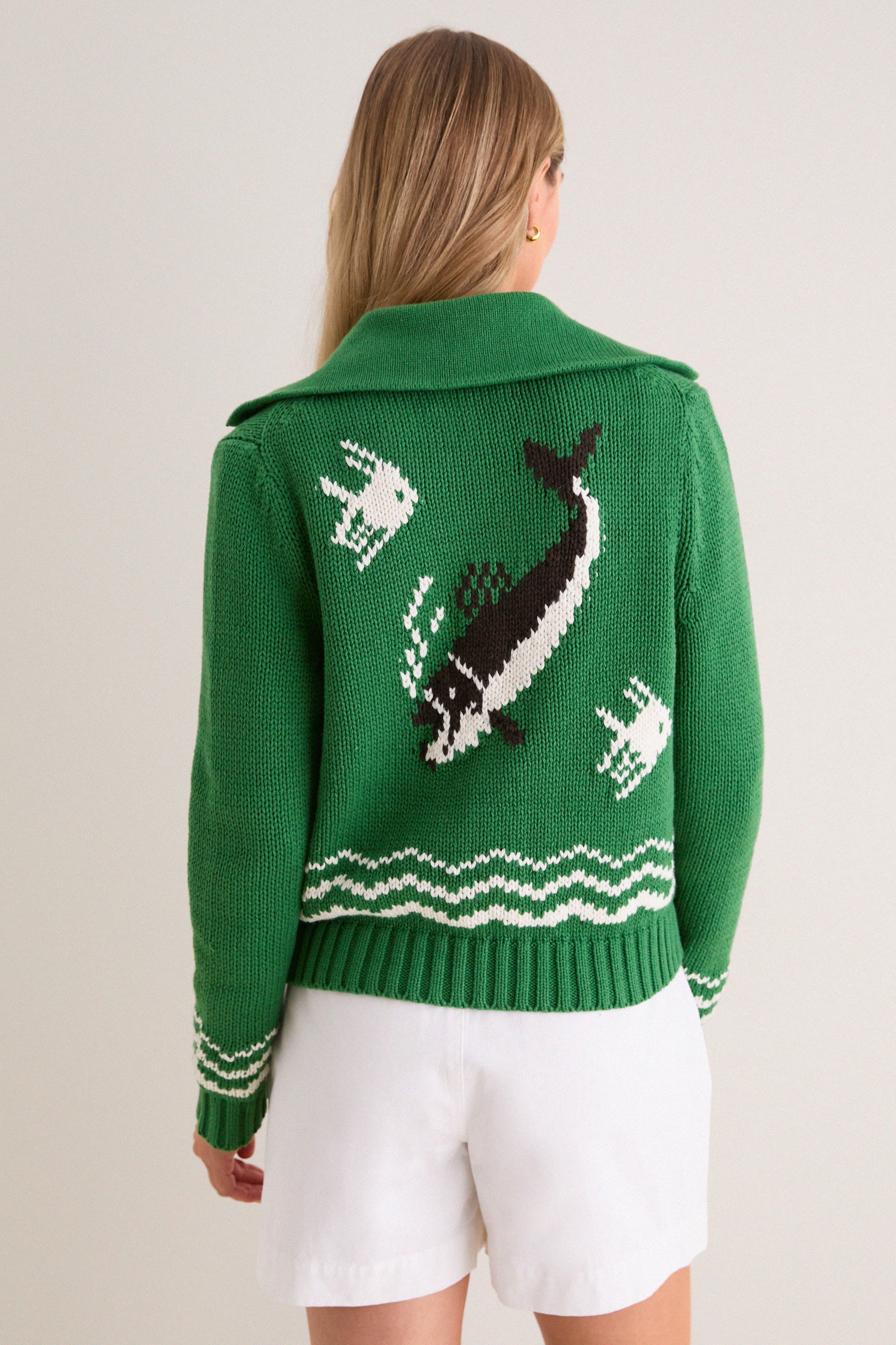 Grove Bass Cardigan | THE GREAT.