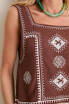 Chocolate Sparrow Tank