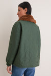 Pine and Amber Reversible Logger Puffer