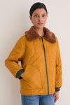 Pine and Amber Reversible Logger Puffer