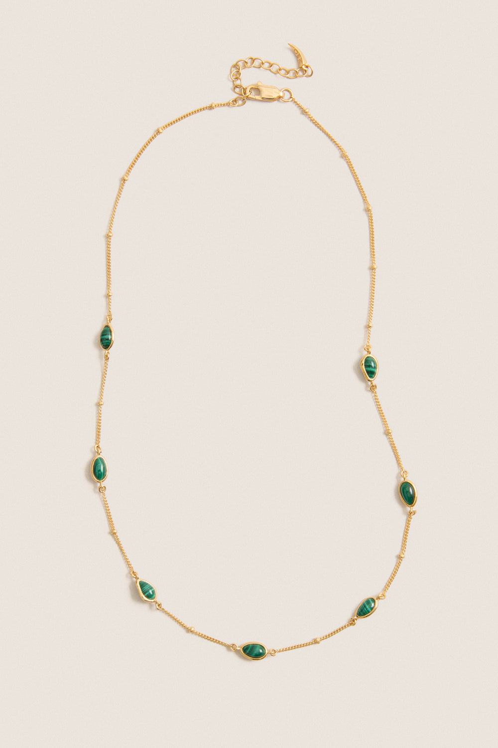 Gold Magma Gemstone Charm Choker