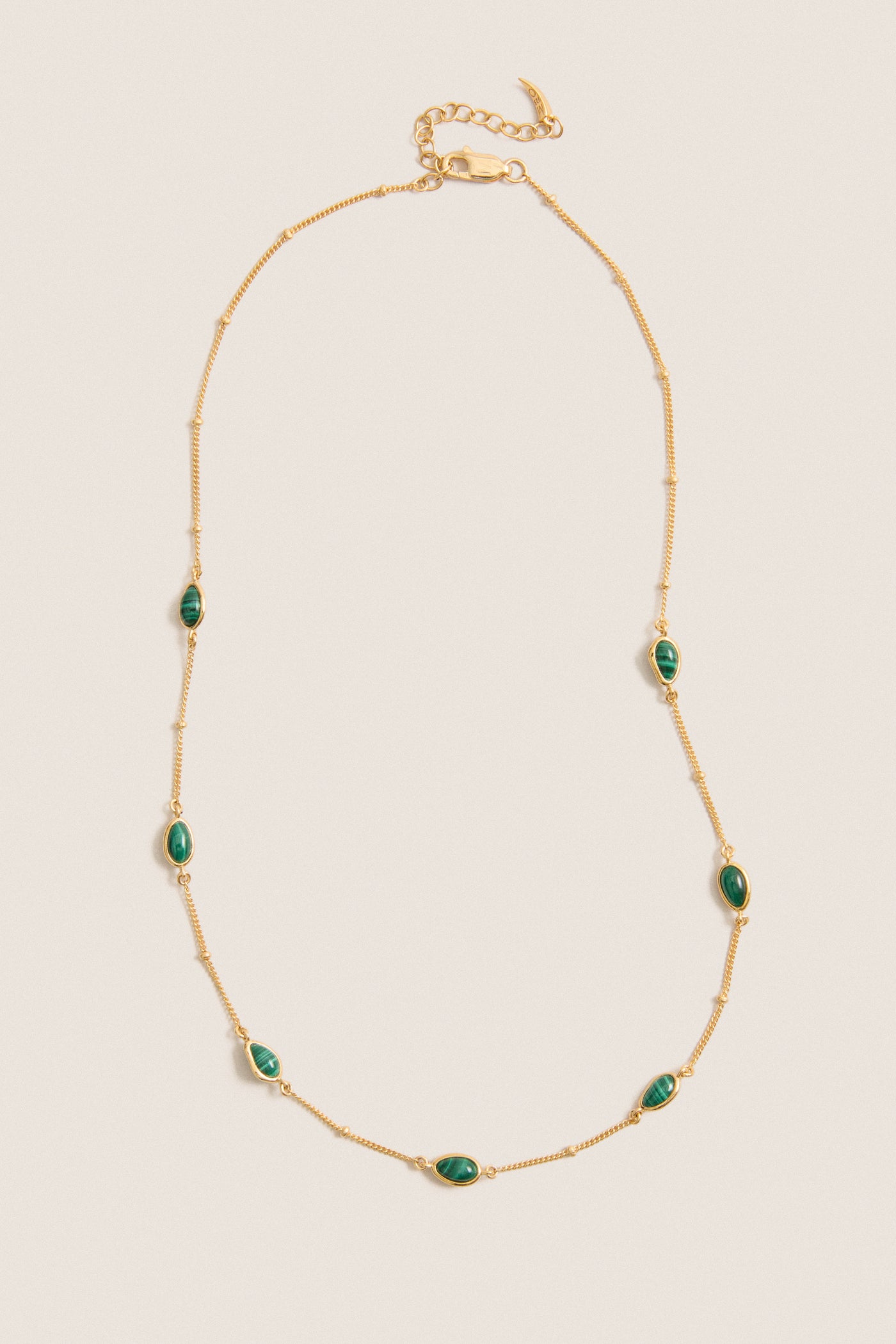 Gold Magma Gemstone Charm Choker