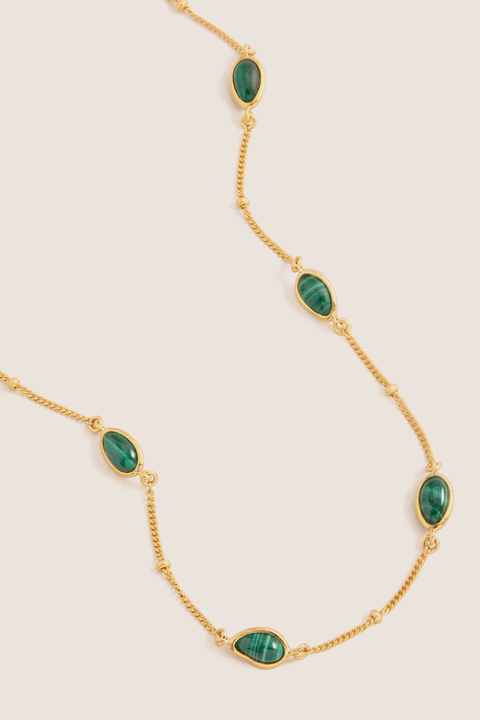 Gold Magma Gemstone Charm Choker