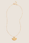 Gold Zenyu Fan Necklace