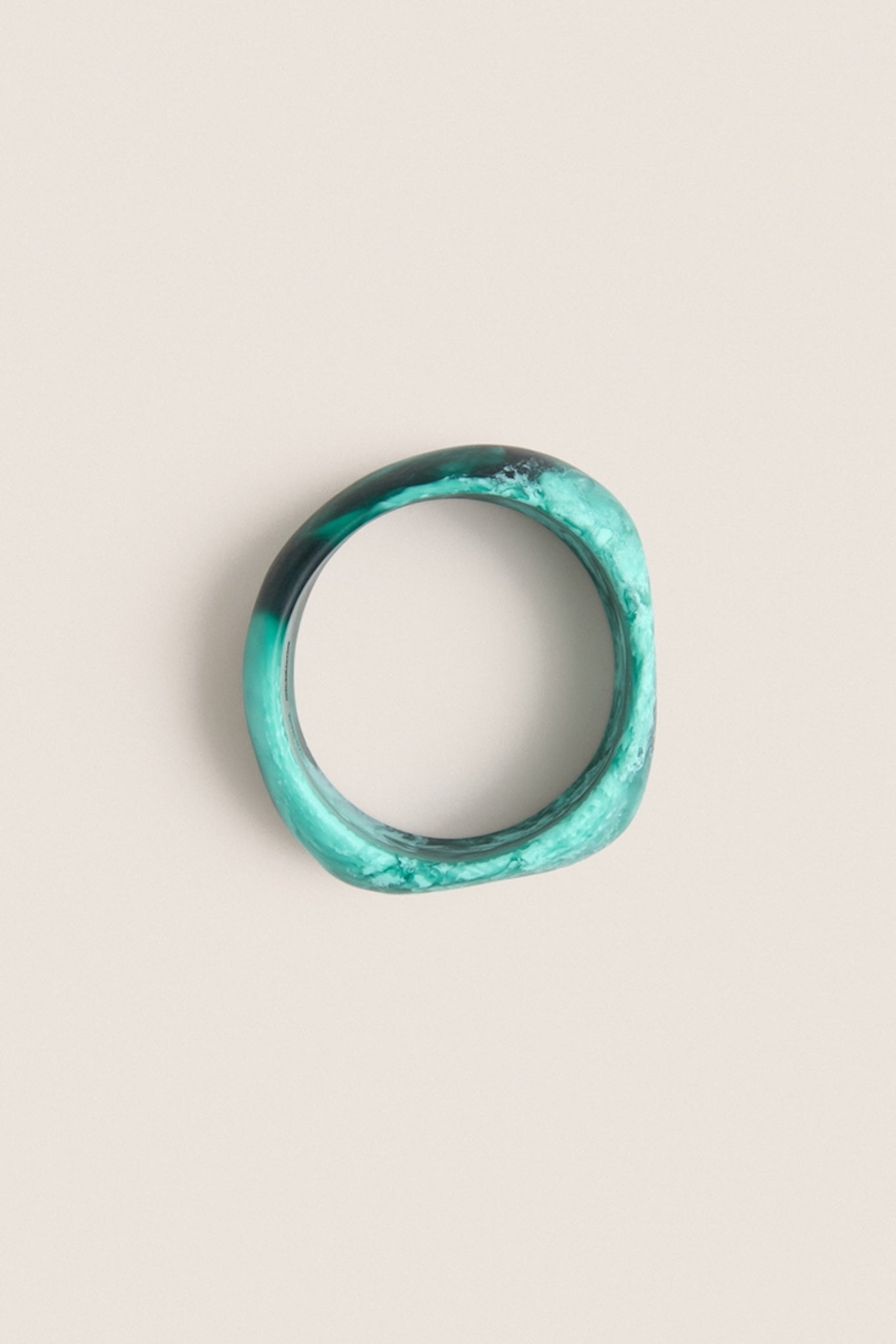 Lichen Organic Bangle Large - Wide | Dinosaur Designs