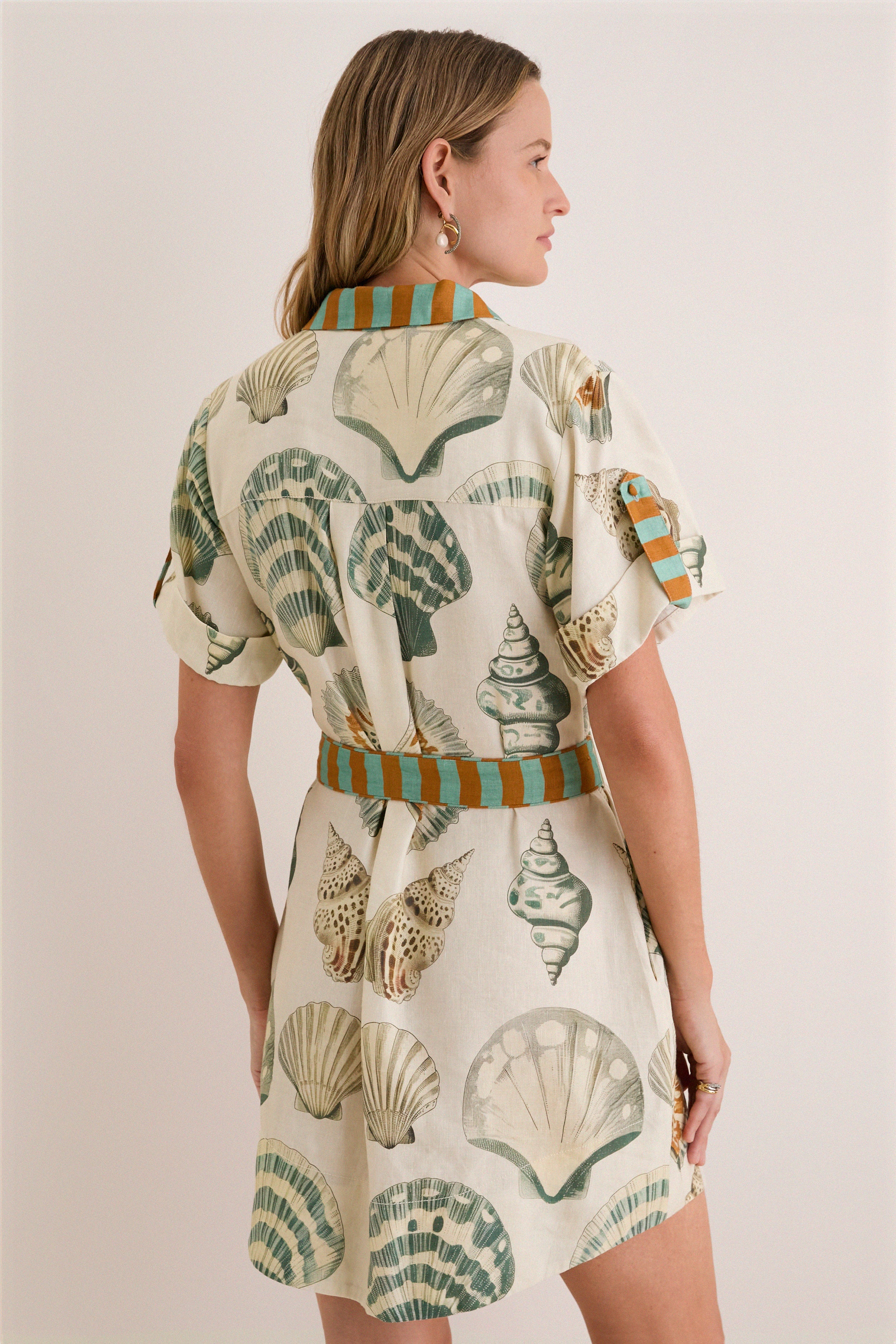 Somers Shell Cream Nicole Dress