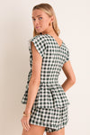 Hamilton Check Everly Top