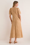 Coconut Sand Dot Casey Dress