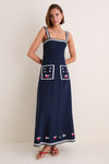 Deep Sea Vaughn Dress