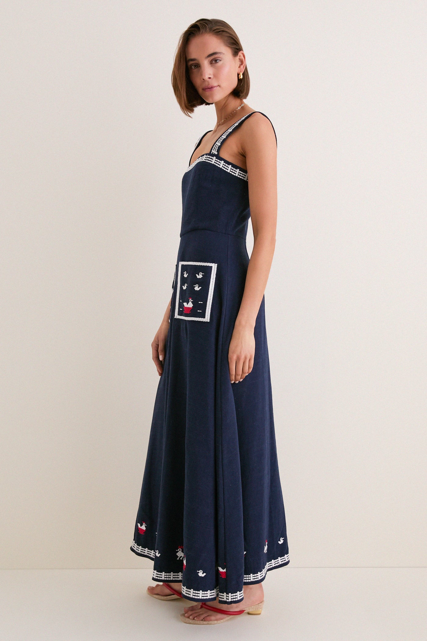 Vaughn Dress Deep Sea / 6
