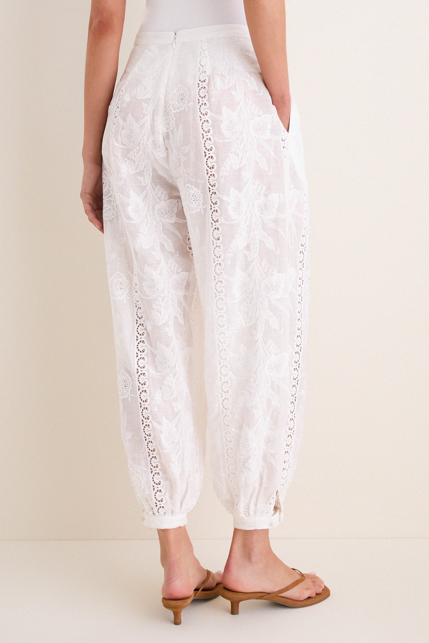 White Calloway Pant