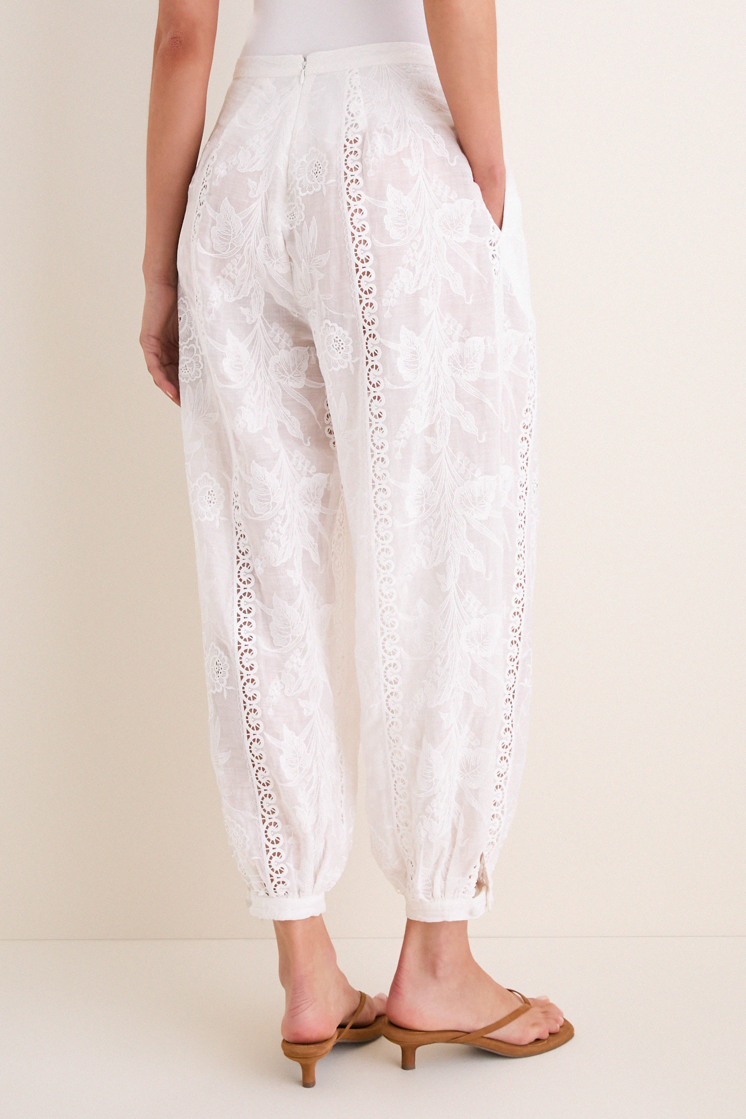 White Calloway Pant