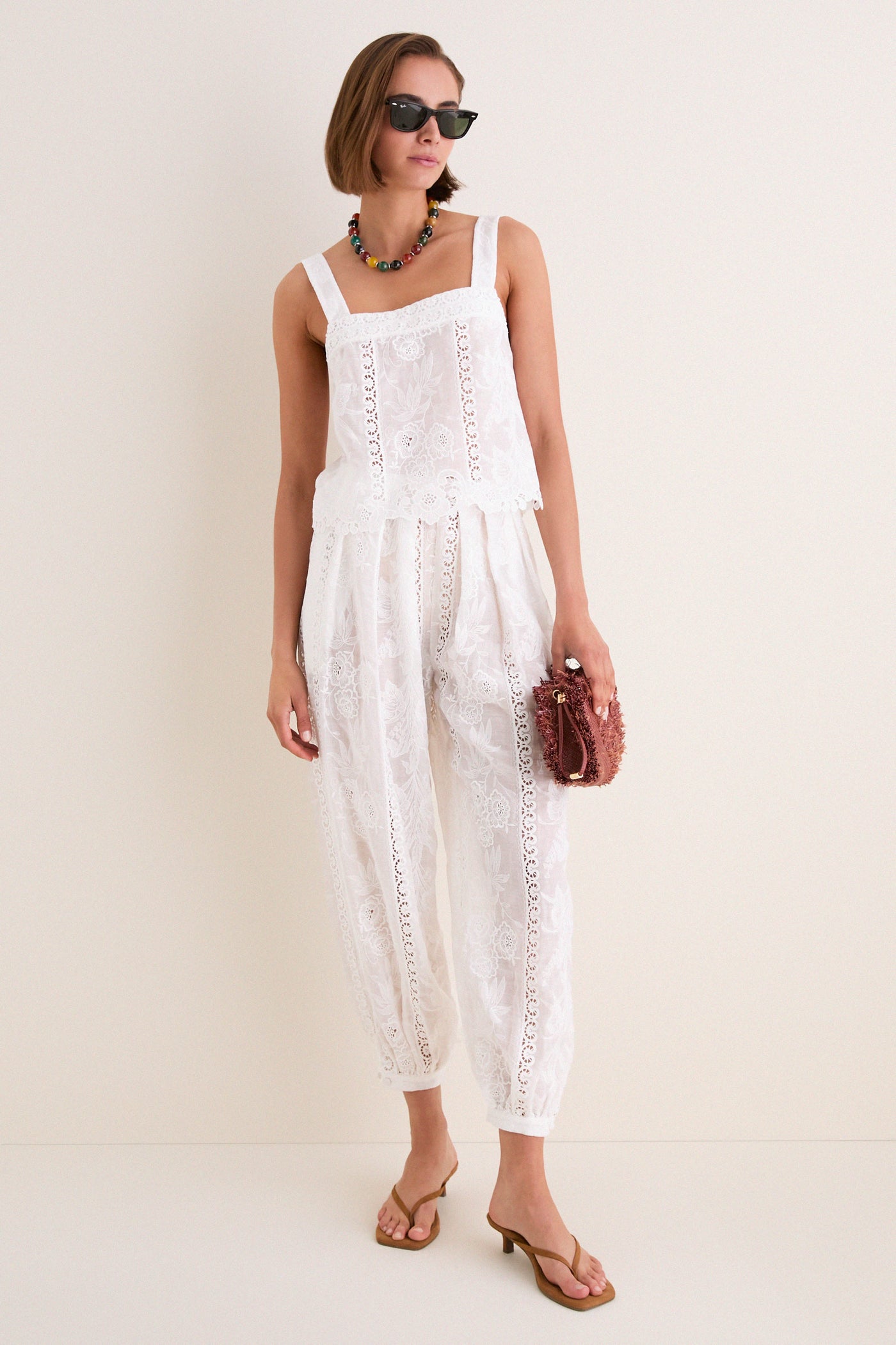 White Calloway Pant