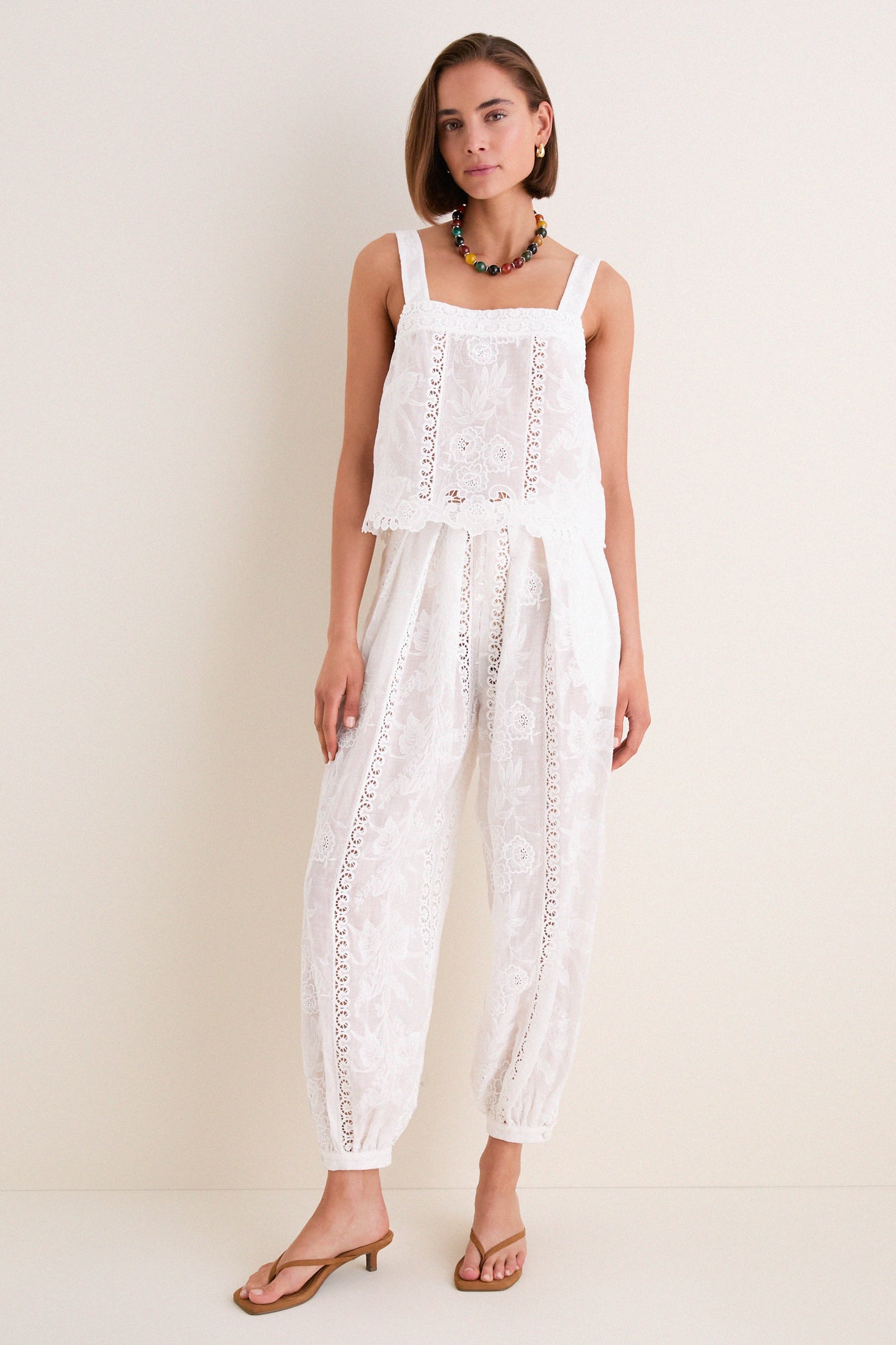 White Calloway Pant