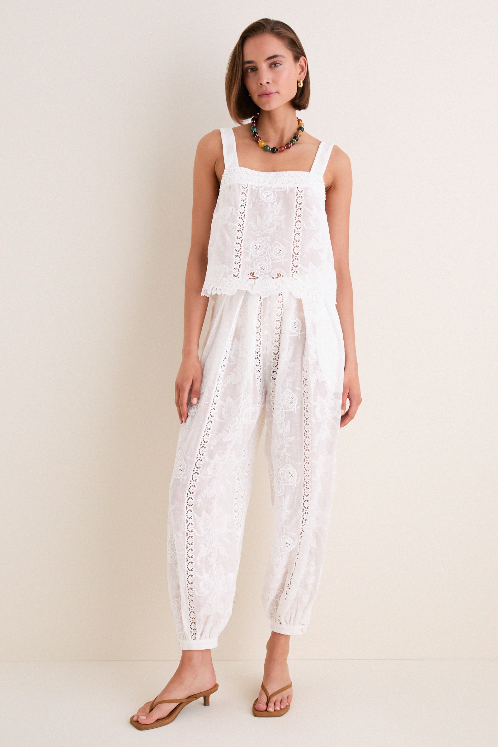 White Calloway Pant
