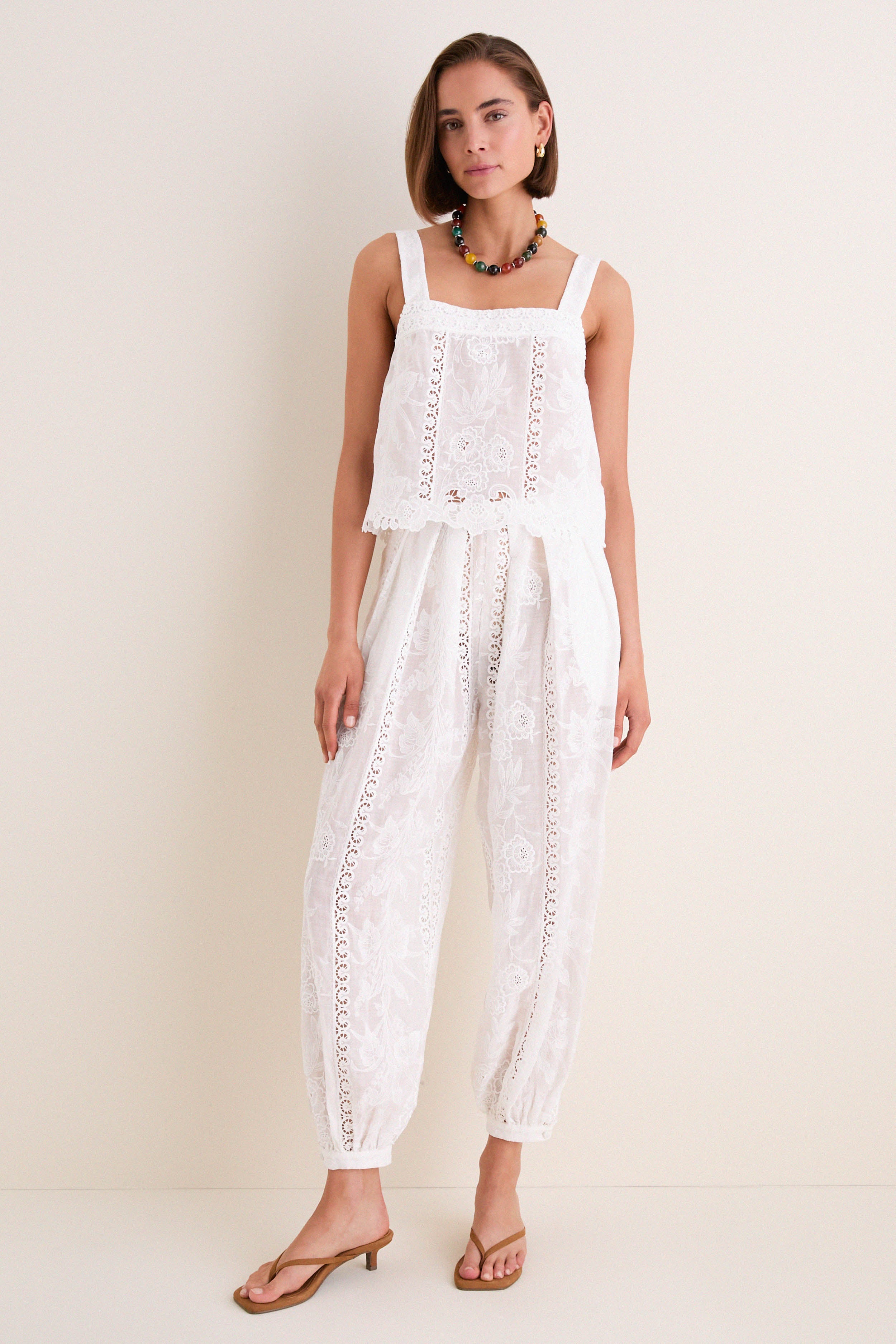 White Calloway Pant