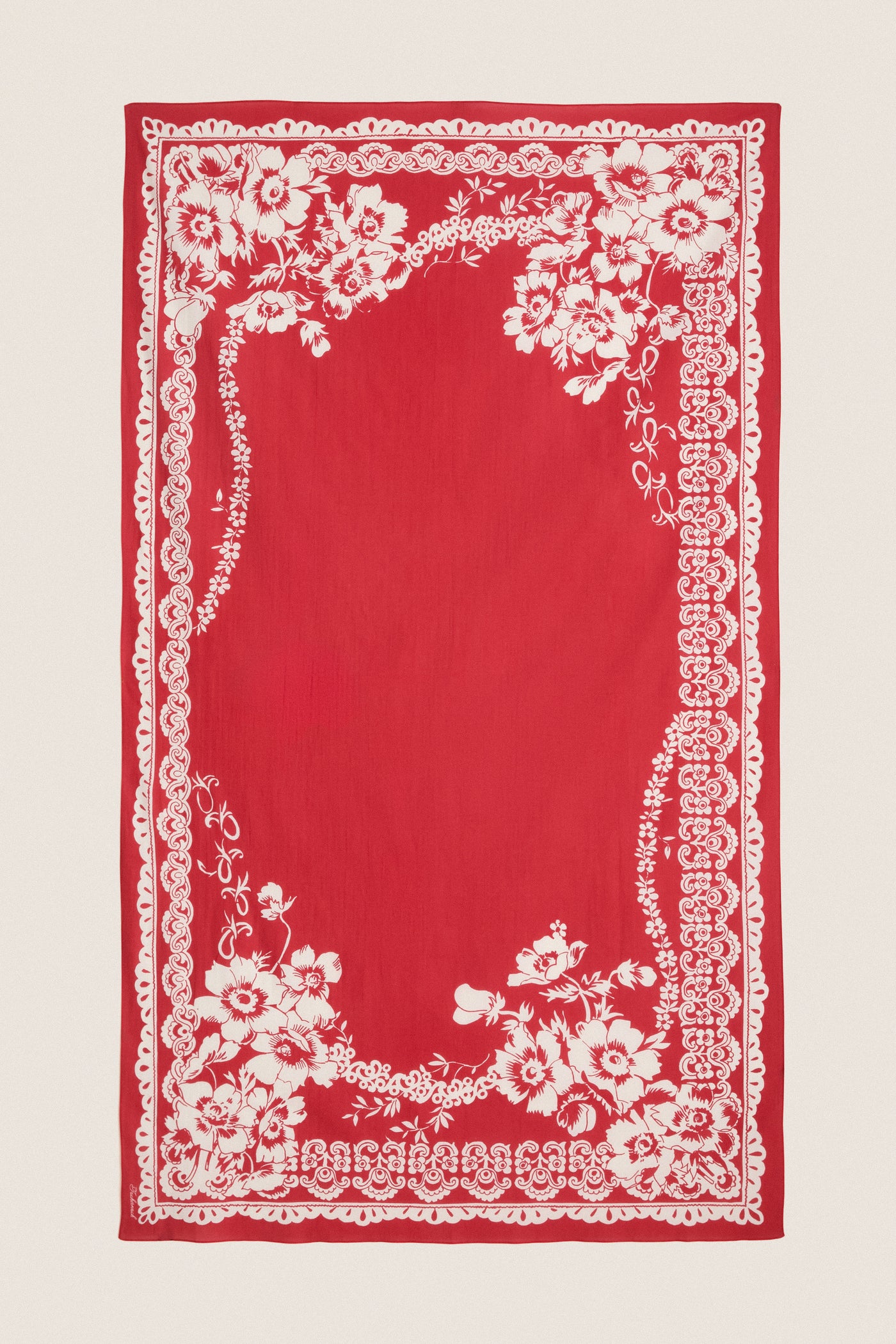 Cherry Poolside Punch Cotton Pareo