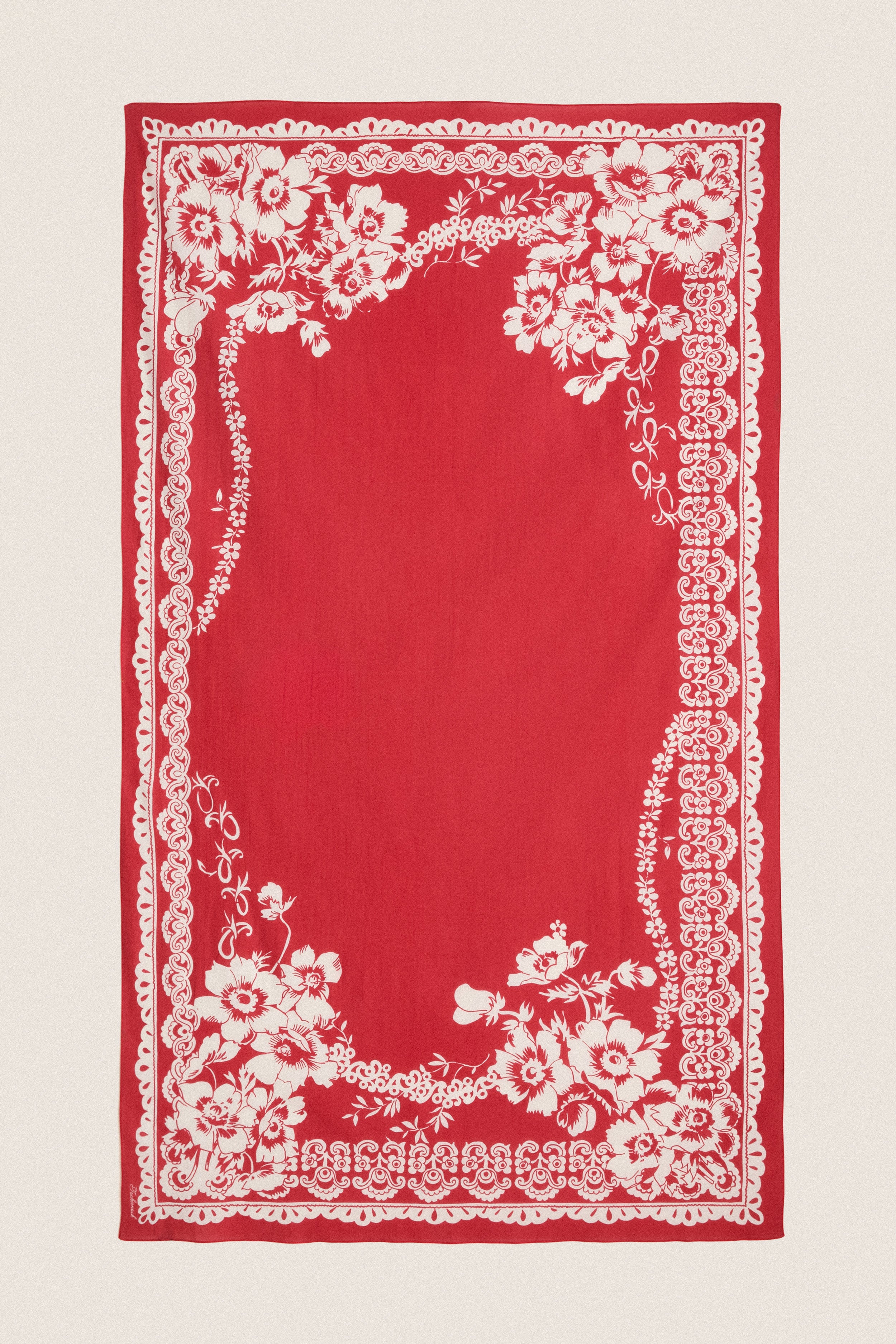 Cherry Poolside Punch Cotton Pareo