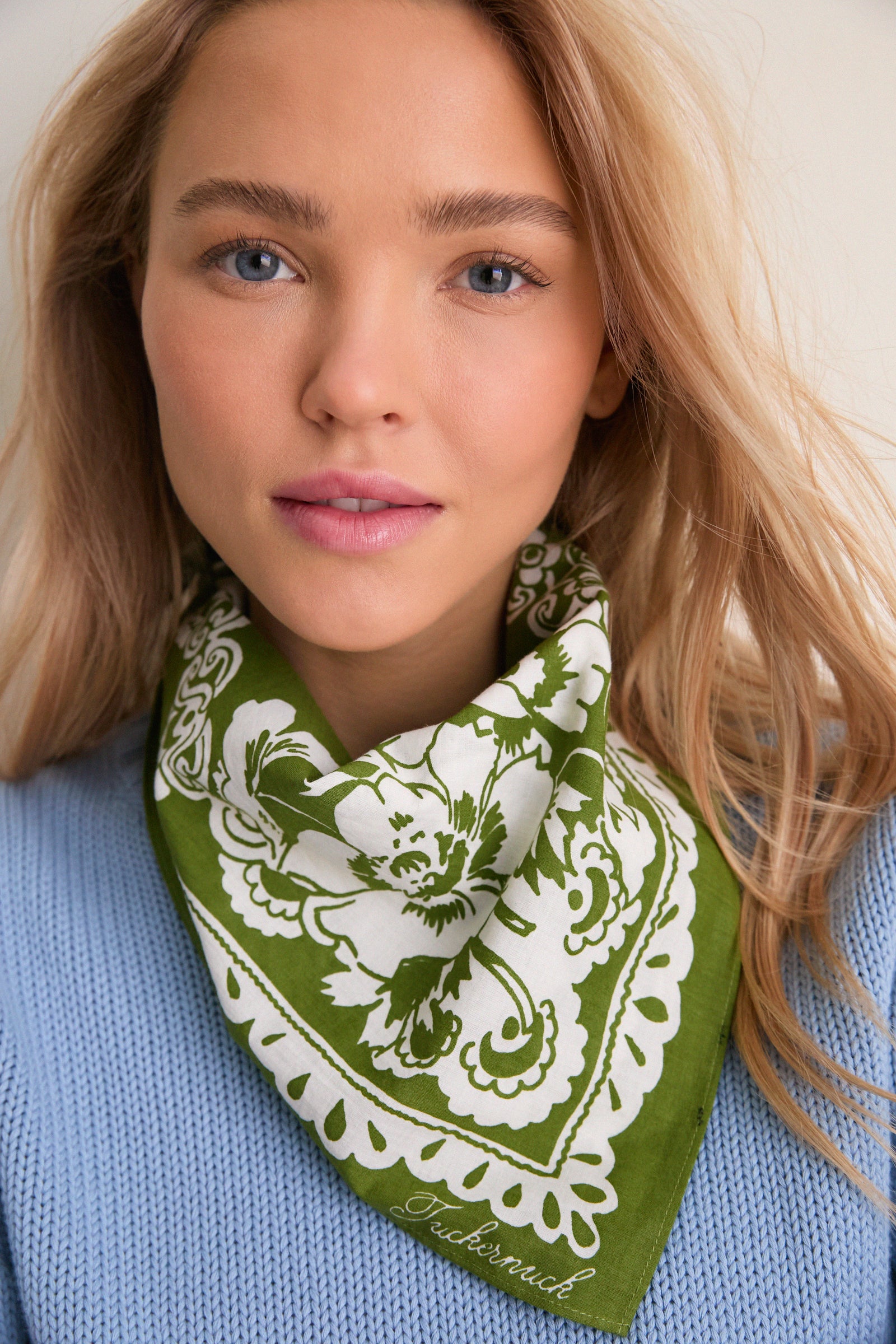 Kiwi Tropical Punch Cotton Scarf