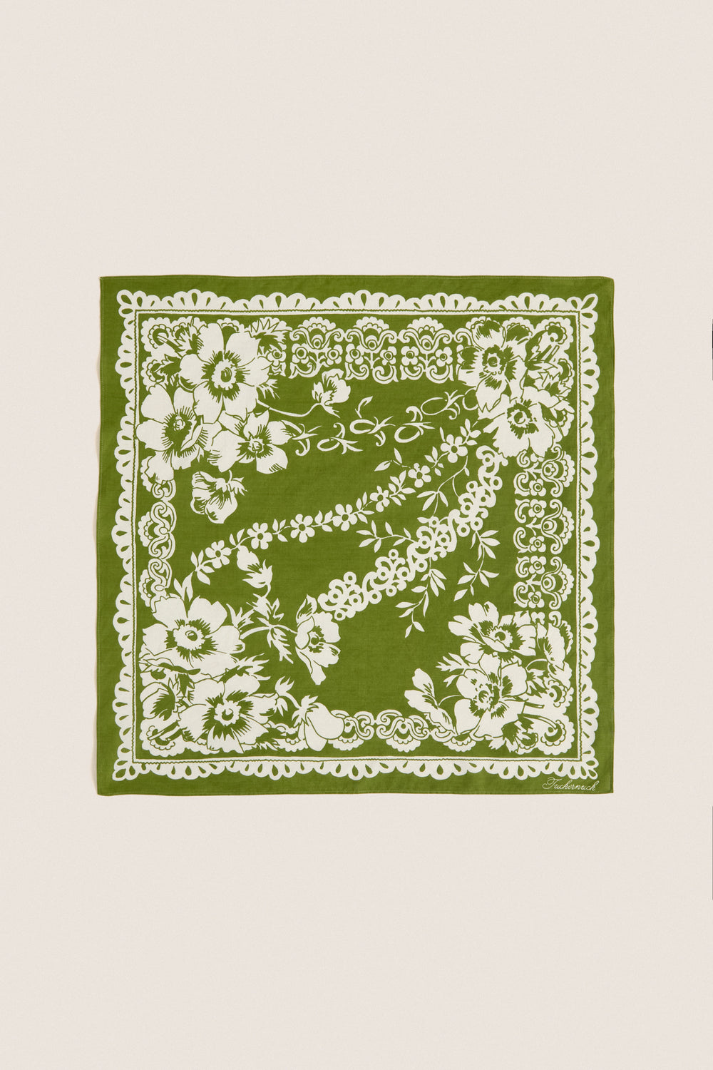 Kiwi Tropical Punch Cotton Scarf