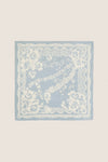Washed Indigo Tropical Punch Cotton Scarf