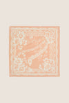 White Peach Tropical Punch Cotton Scarf