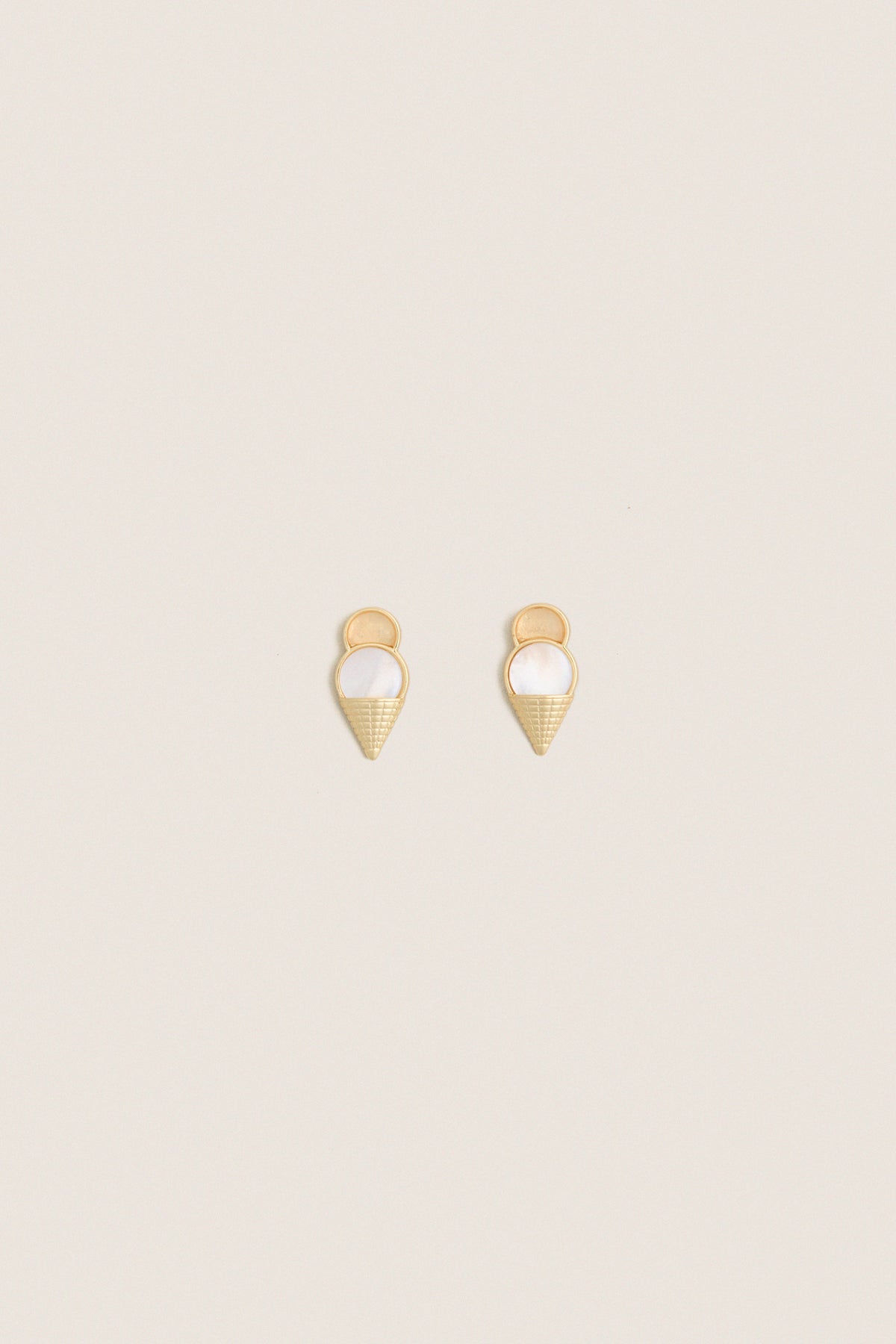 Blush Glace Studs