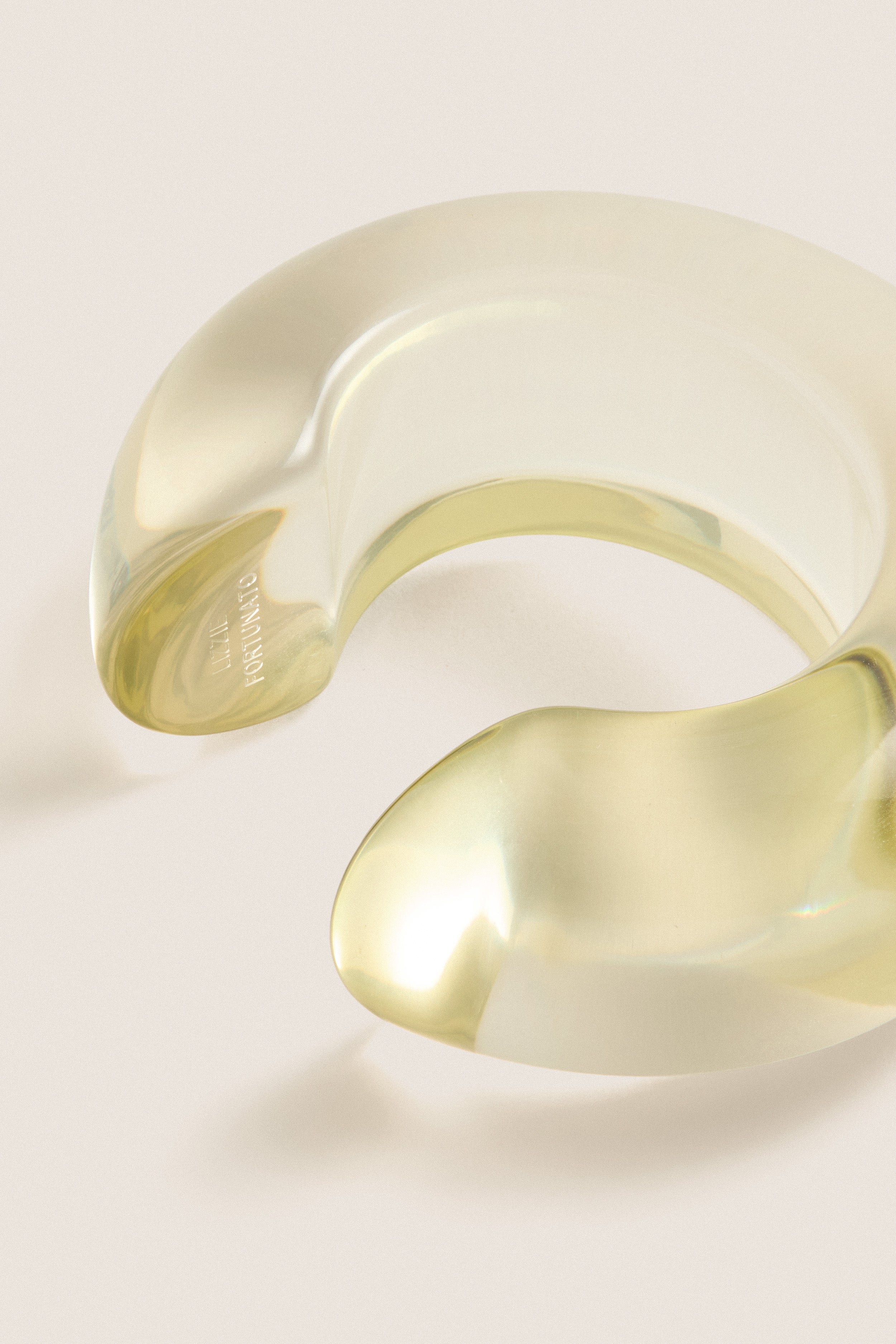 アクセサリー BLANC IRIS PRANK PROJECT adlin hue mame Lime Arc Cuff | Lizzie Fortunato