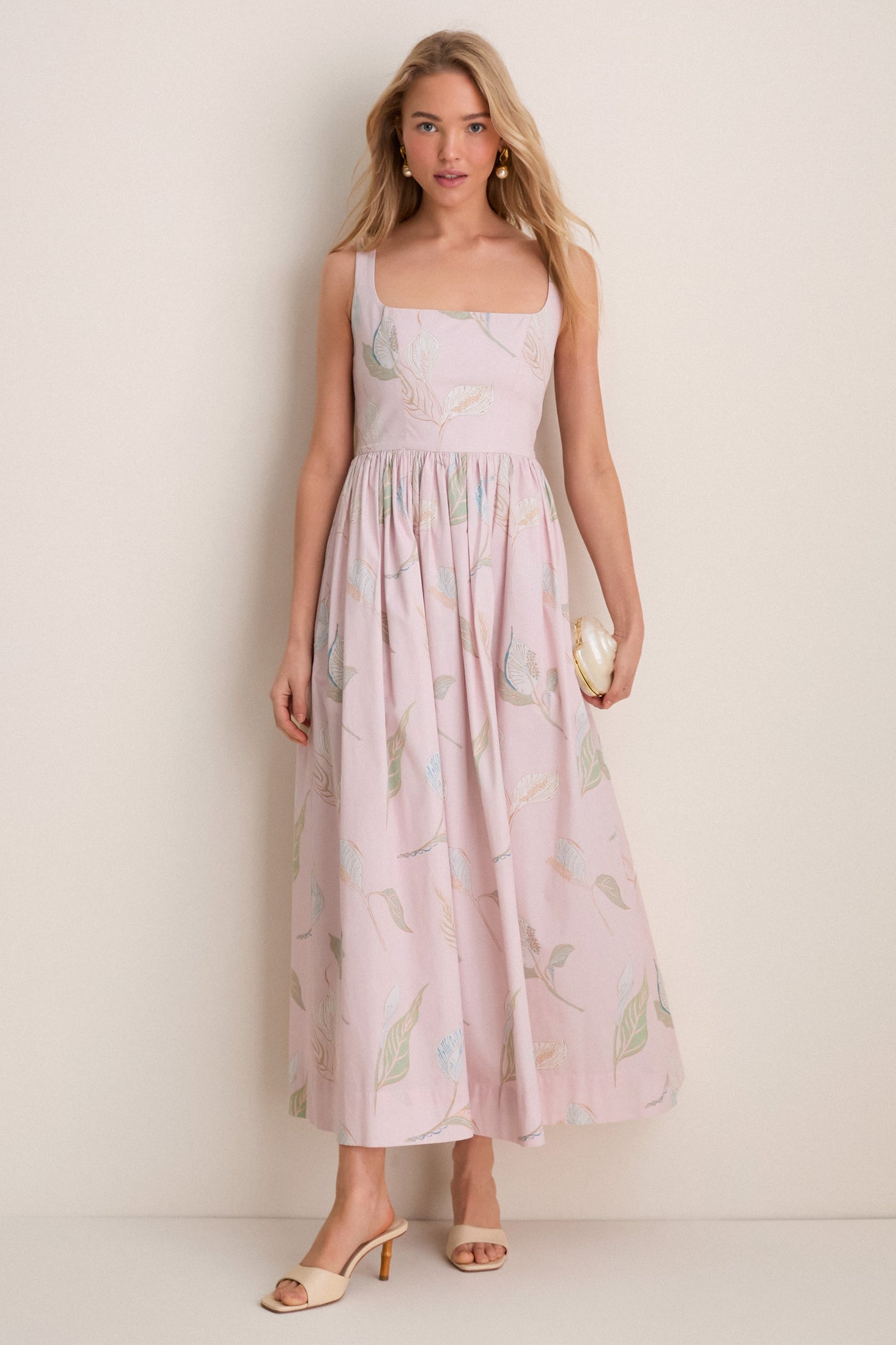 peace lily dress Rose Peace Lily Scoop Neck Dress