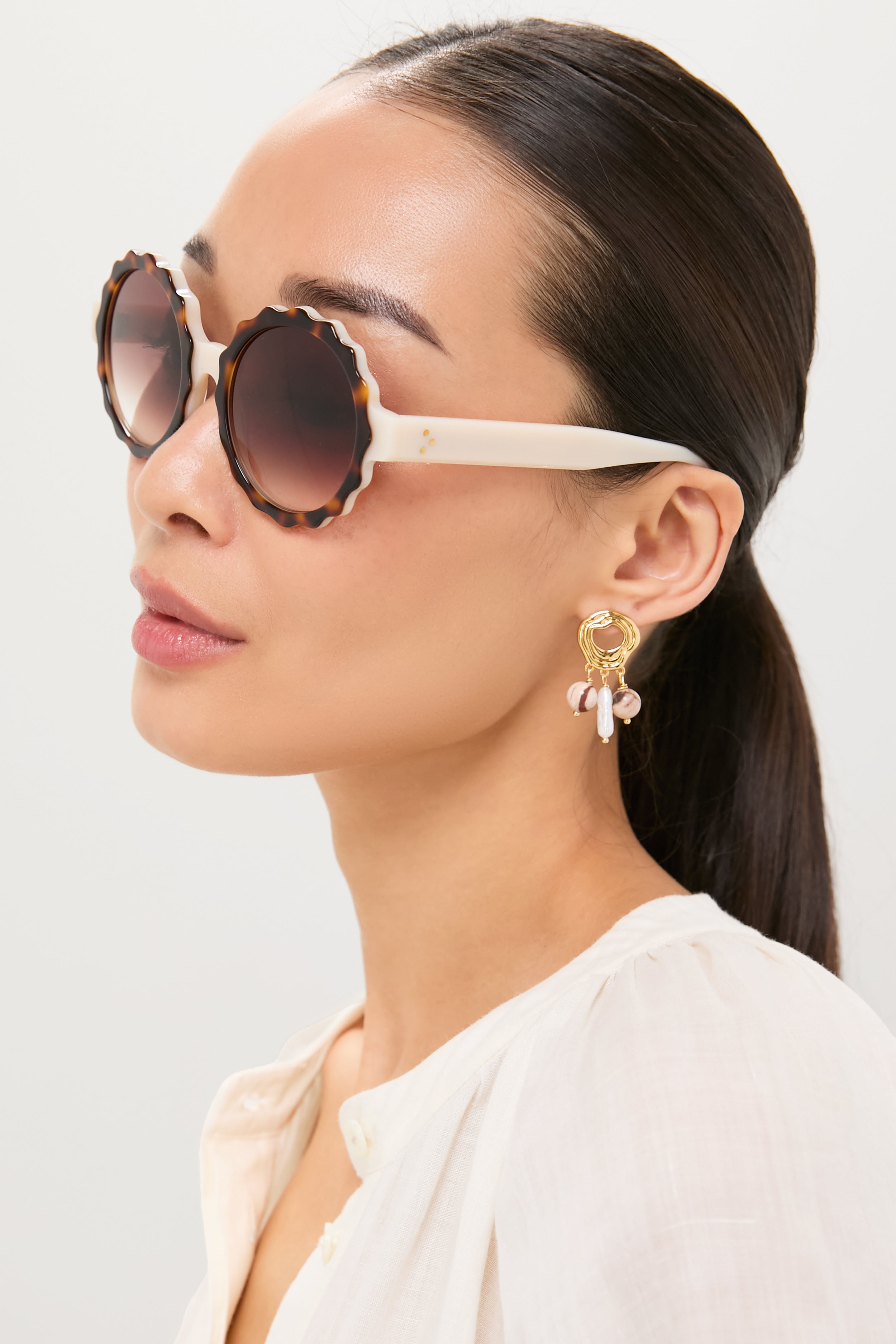Light Tortoise Lily Sunglasses | Jimmy Fairly