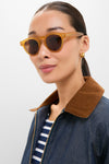 Honey Gold Leonard Sunglasses